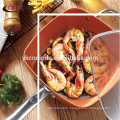 italian ceramic copper cookware